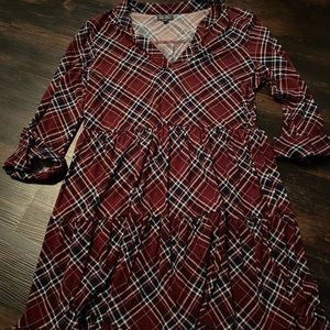 Plaid dress